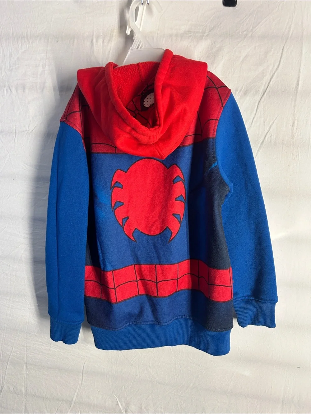 Spiderman Red Hooded Pullover